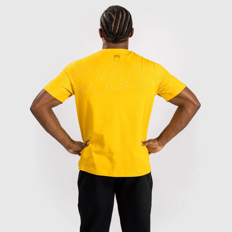 Venum Snake Print T-Shirt - Yellow - Image 4