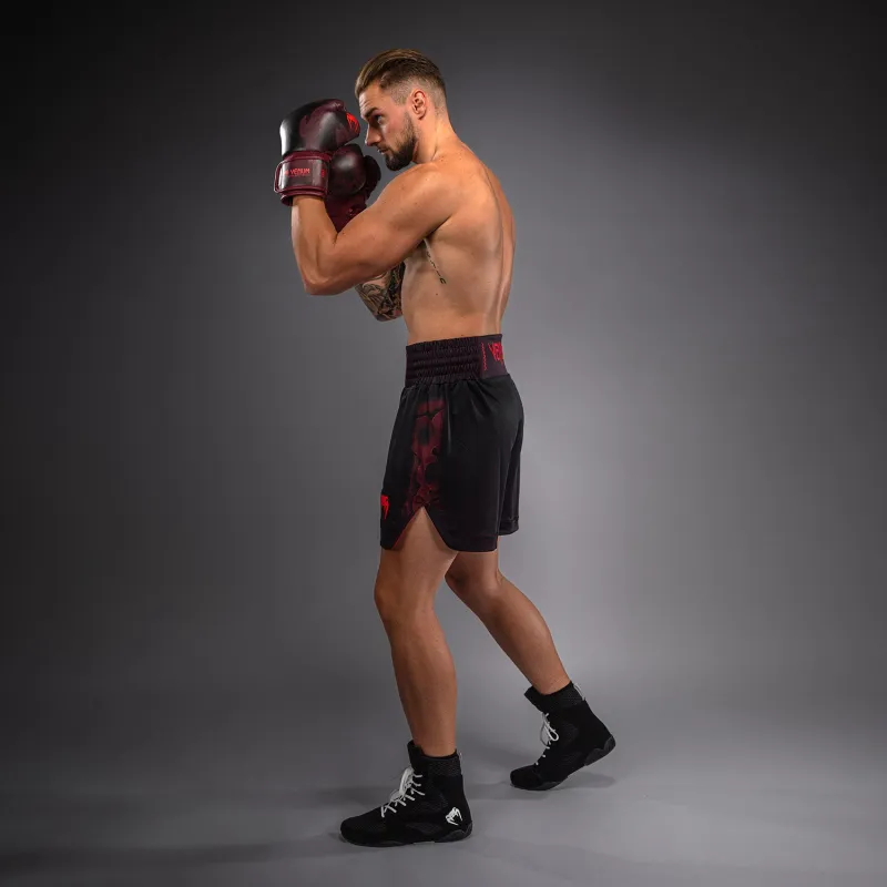 Venum Spectre Boxing Shorts - Black/Red - Image 3