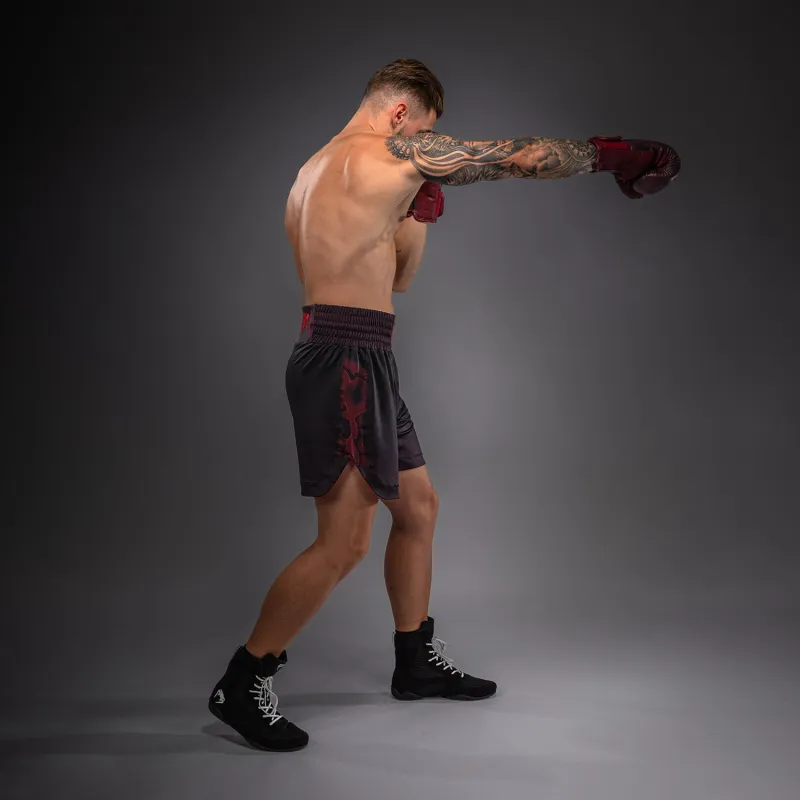 Venum Spectre Boxing Shorts - Black/Red - Image 4