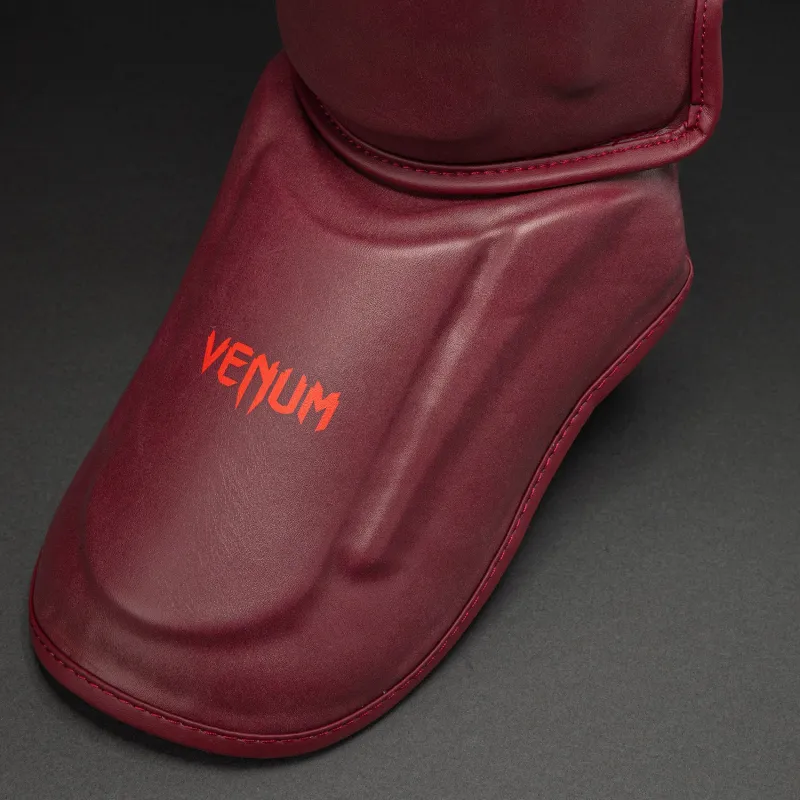 Venum Spectre Shin Guards - Black/Red - Image 4