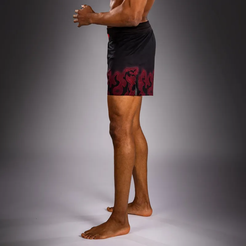 Venum Spectre Fightshorts - Black/Red - Image 3