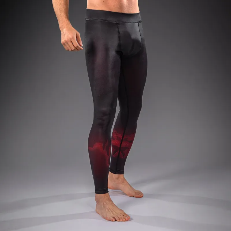 Venum Spectre Spats - Black/Red - Image 2