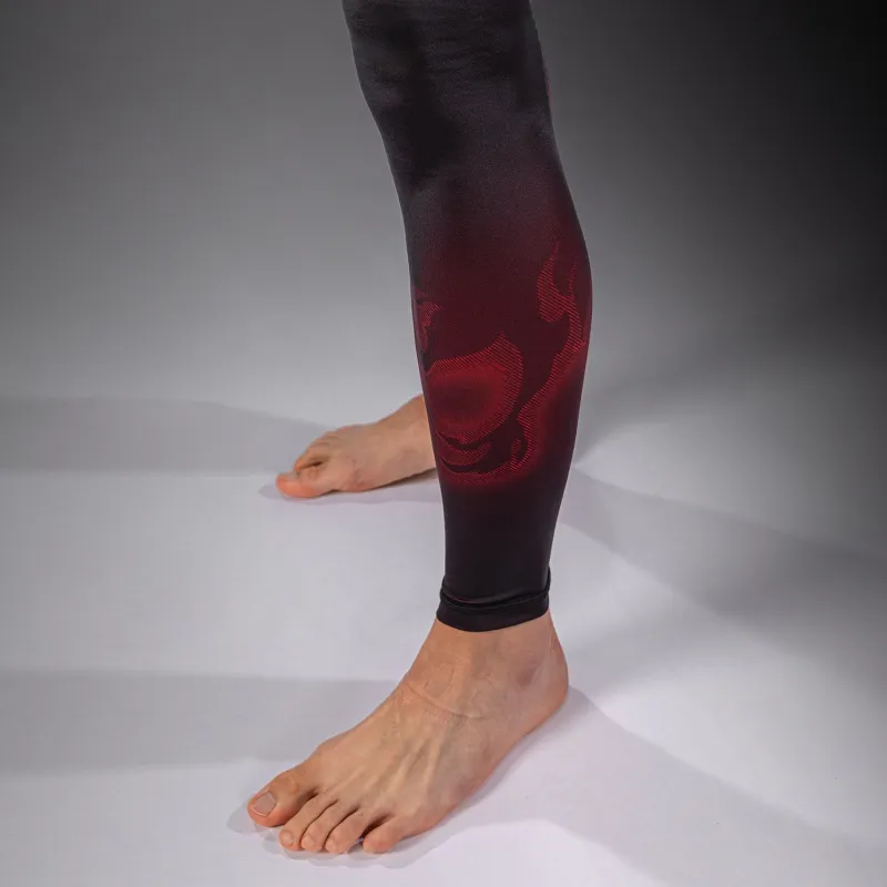 Venum Spectre Spats - Black/Red - Image 5