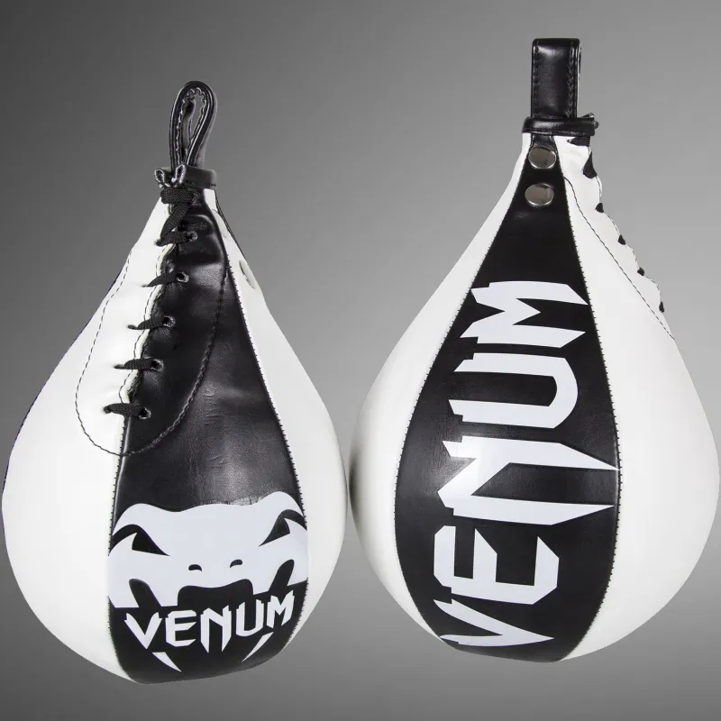 Venum Speed Bag - Skintex Leather - Black/Ice
