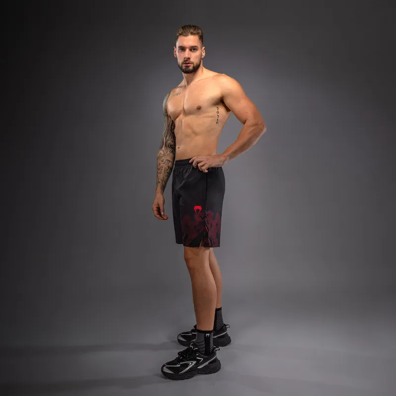 Venum Spectre Training Shorts - Black/Red - Image 2