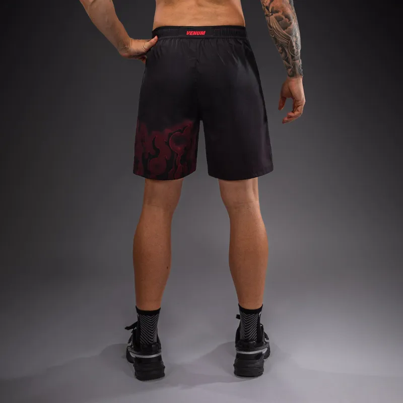 Venum Spectre Training Shorts - Black/Red - Image 4