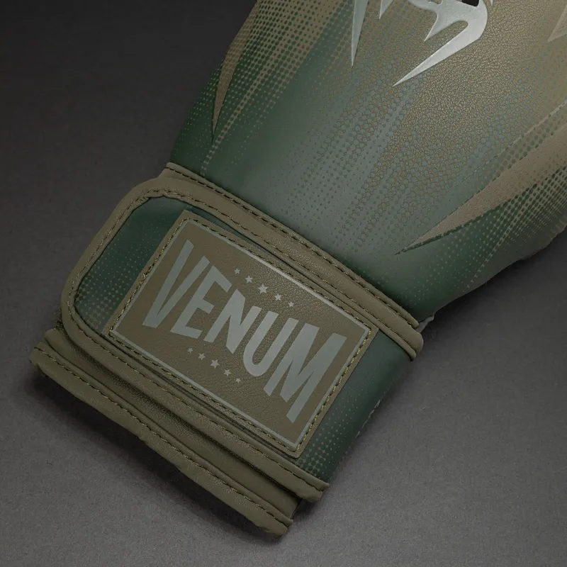 Venum Stealth Boxing Gloves - Khaki/Dark Green - Image 4