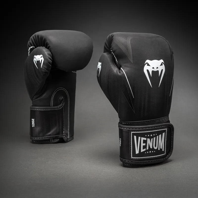 Venum Stealth Boxing Gloves - Black/White