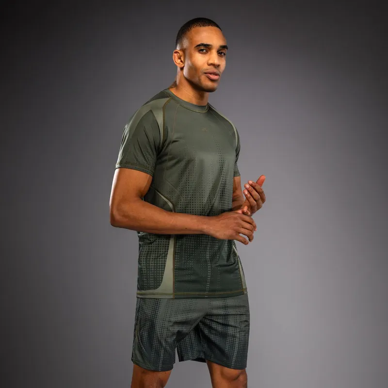 Venum Stealth Dry-Tech T-Shirt - Khaki/Dark Green - Image 3