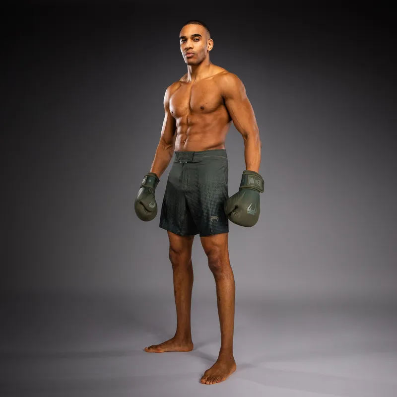 Venum Stealth Fightshorts - Khaki/Dark Green - Image 3