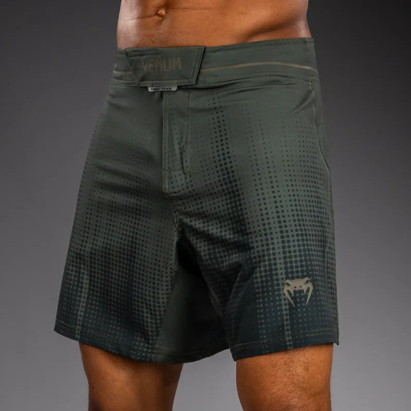 Venum Stealth Fightshorts - Khaki/Dark Green - Image 4