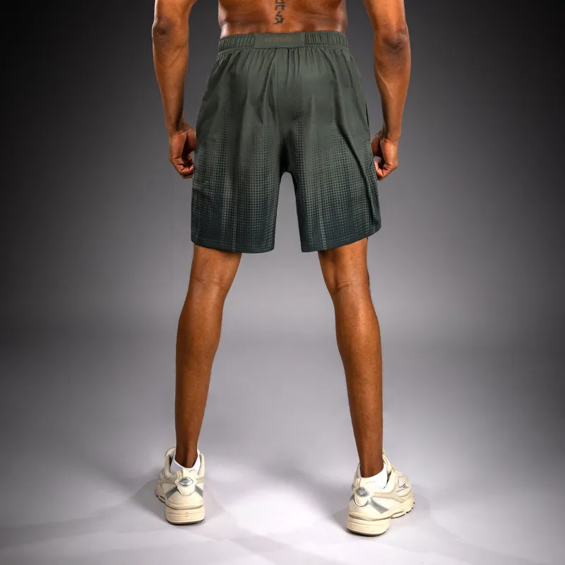 Venum Stealth Training Shorts - Khaki/Dark Green - Image 4