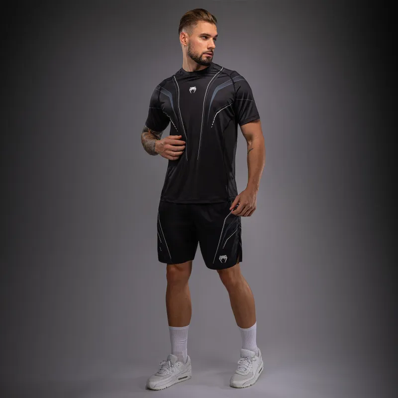Venum Streamline Dry-Tech T-Shirt - Black/White - Image 4