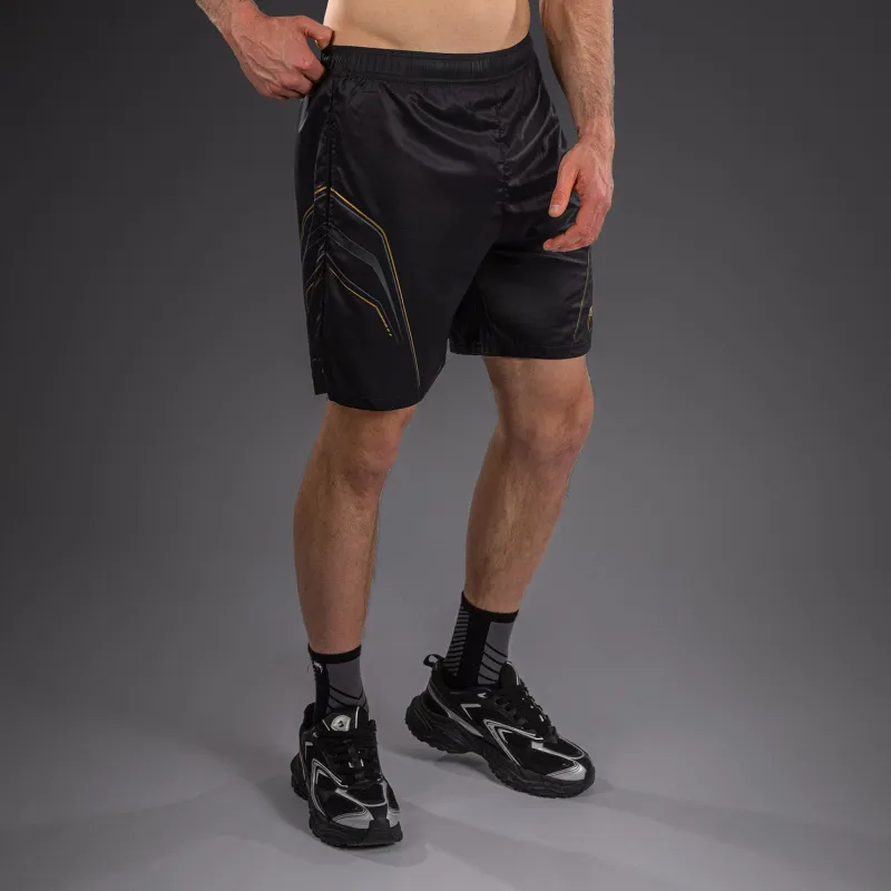 Venum Streamline Training Shorts - Black/Gold - Image 2