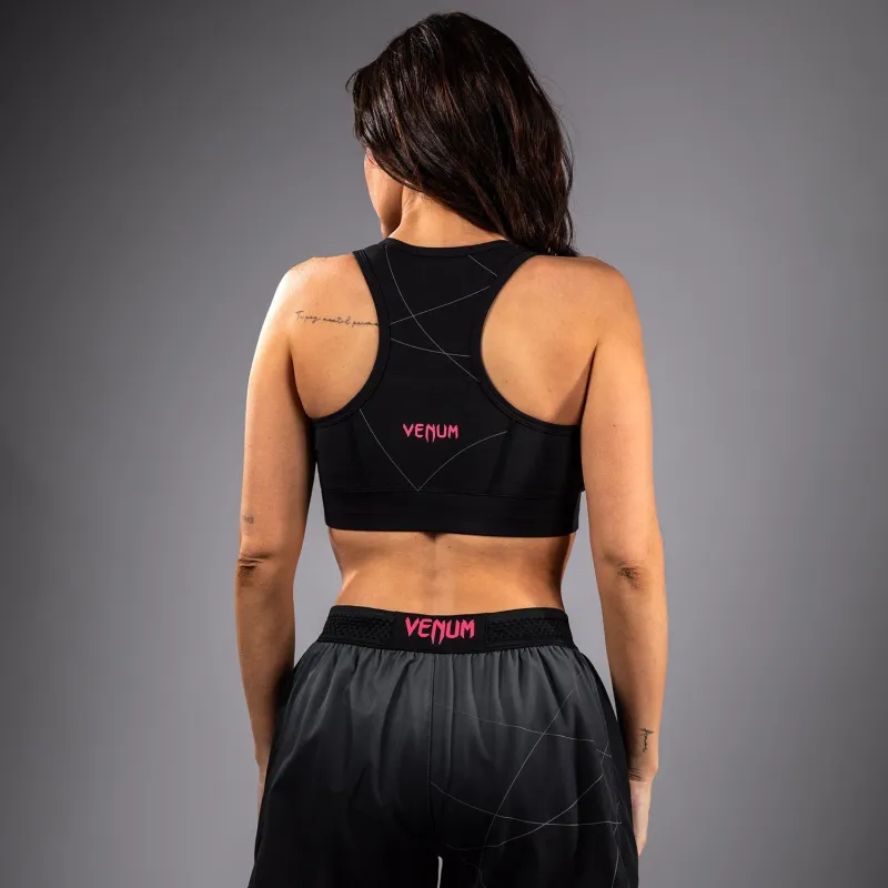 Venum Tactical XT Sports bra - Black/Storm Grey - Image 2
