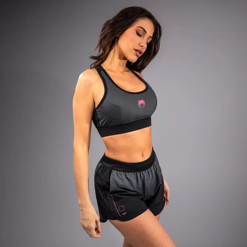 Venum Tactical XT Sports bra - Black/Storm Grey - Image 3