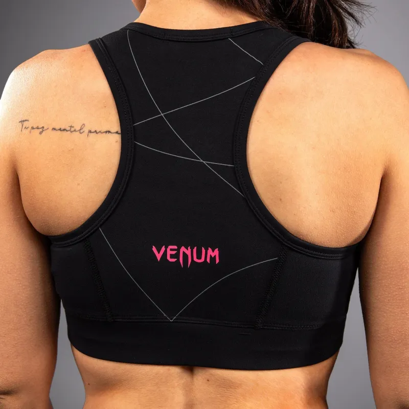 Venum Tactical XT Sports bra - Black/Storm Grey - Image 5