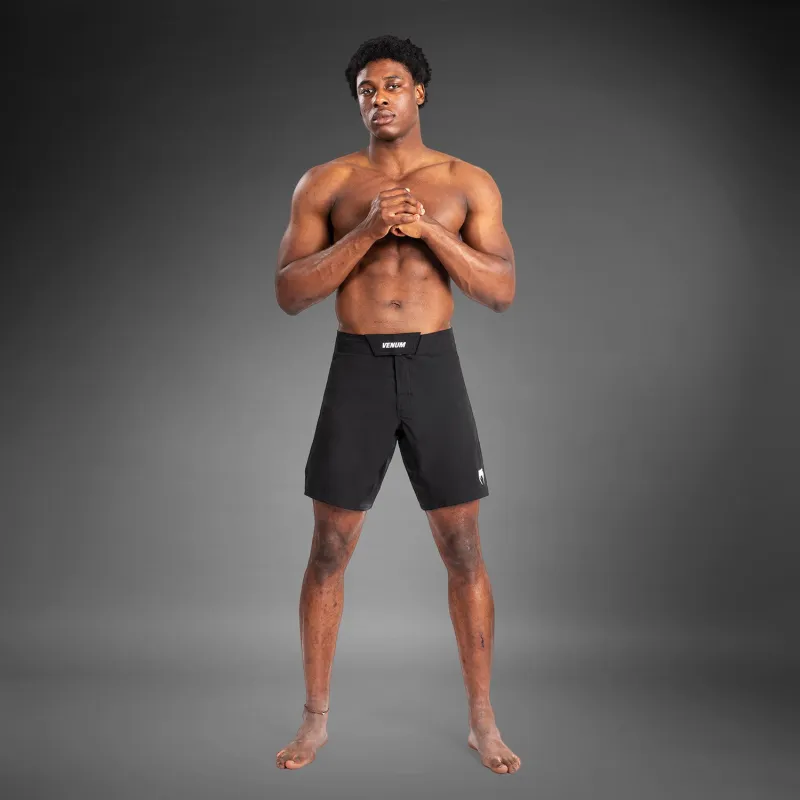 Venum Tempest Men's Fight Shorts - Black/Grey - Image 4