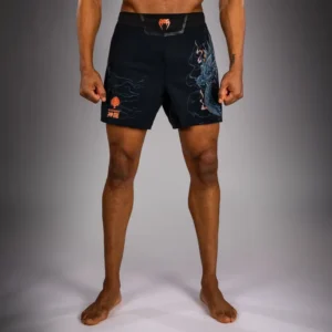 Venum Thunder Dragon Fightshorts - Black/Grey/Copper