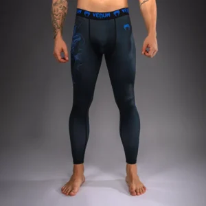 Venum Thunder Dragon Spats - Black/Royal Blue