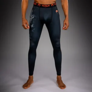 Venum Thunder Dragon Spats - Black/Grey/Copper