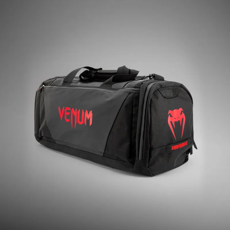 Venum Trainer Lite Evo Sports Bags (48L) - Black/Red - Image 5