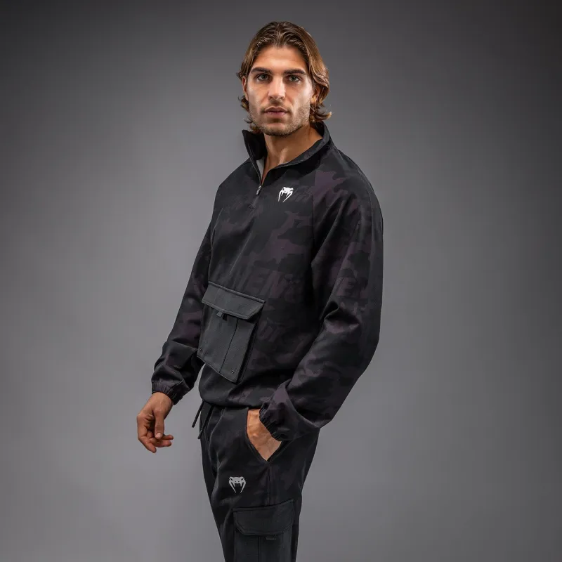 Venum Trooper Men's Half-Zip Jacket - Black/Purple - Image 2