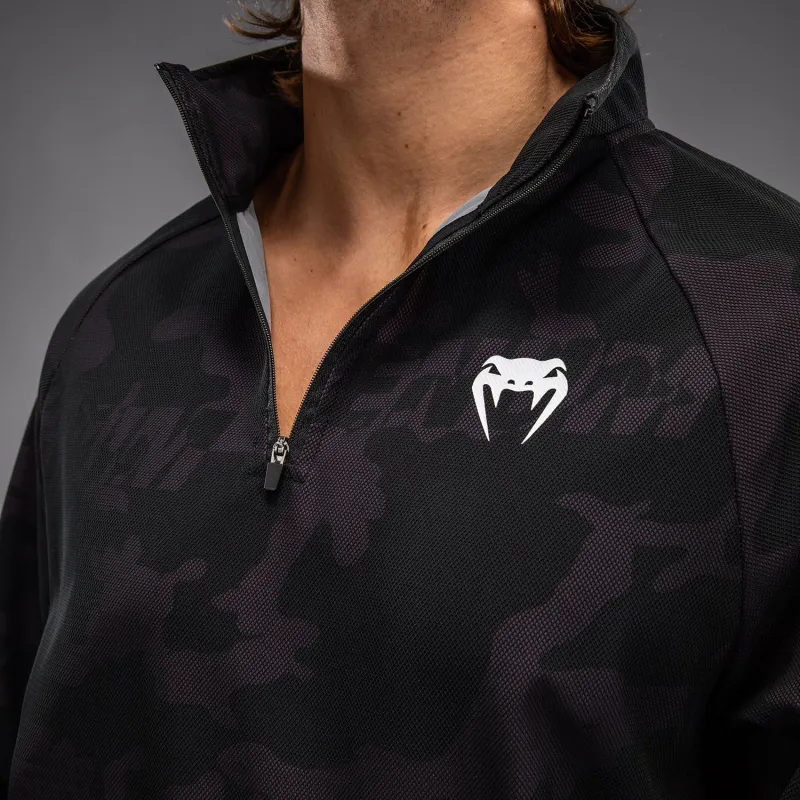 Venum Trooper Men's Half-Zip Jacket - Black/Purple - Image 4
