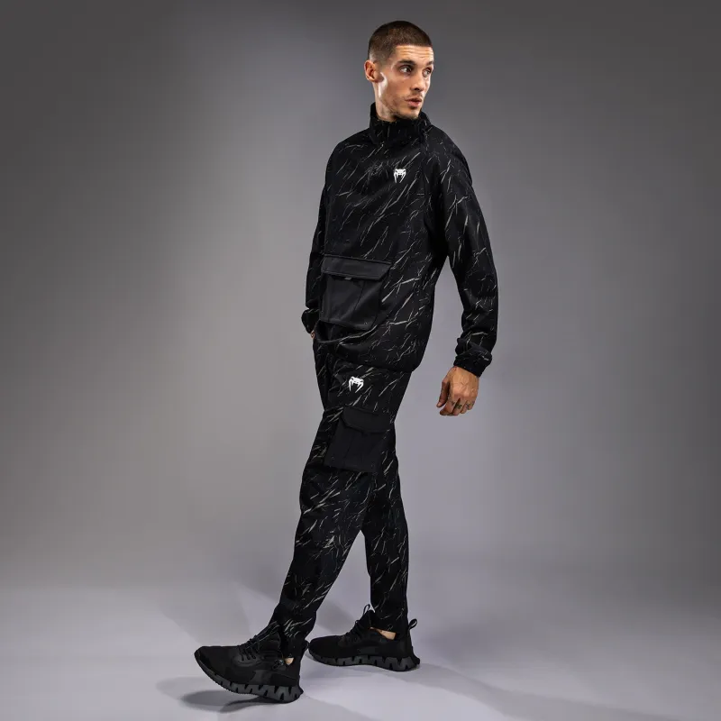 Venum Trooper Men's Half-Zip Jacket - Black/Stone Sand - Image 3
