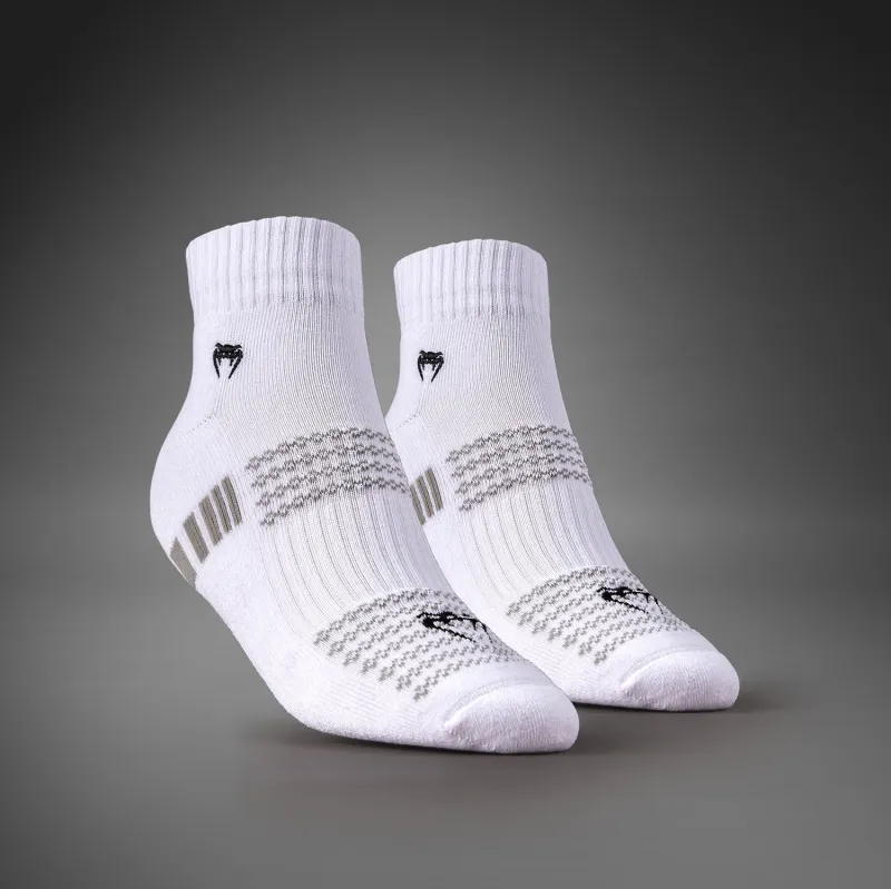 Venum Vector Ankle Socks - White/Grey - Image 2