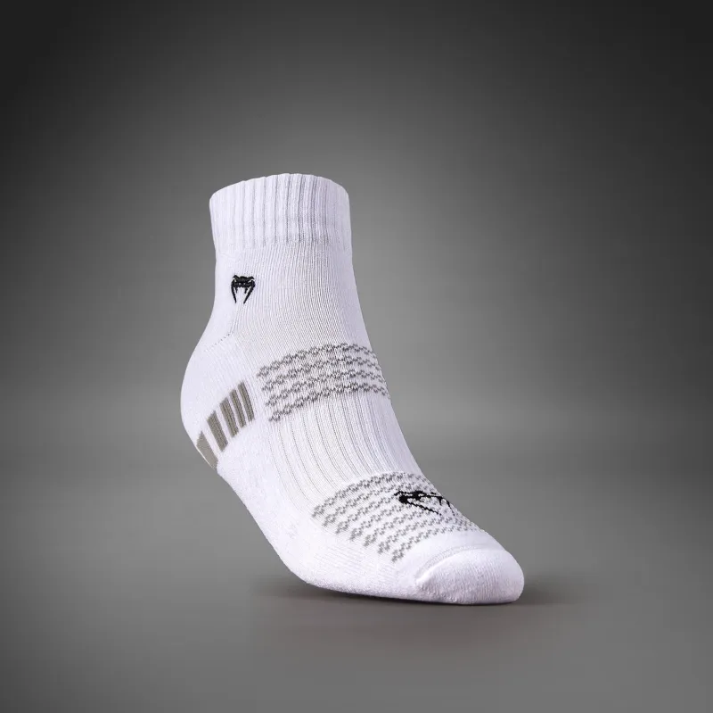 Venum Vector Ankle Socks - White/Grey - Image 3