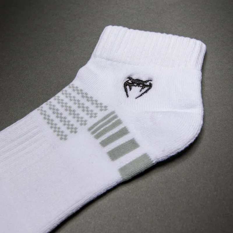 Venum Vector Ankle Socks - White/Grey - Image 4