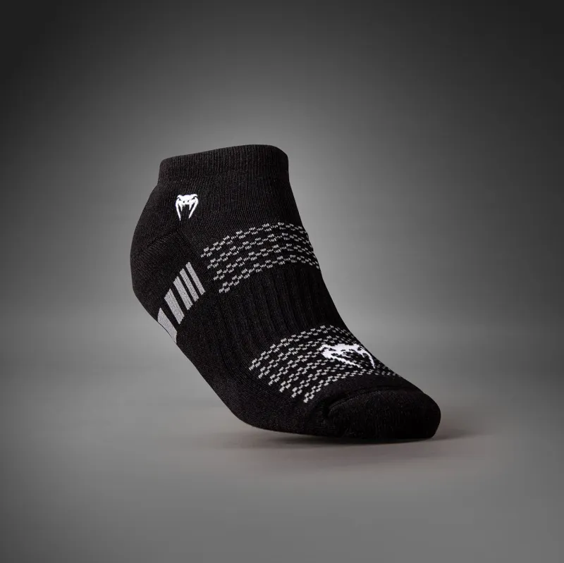 Venum Vector No-Show Socks 3 Pack - Black/Grey - Image 3