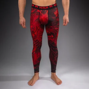 Venum Wolf Atak Spats - Black/Red