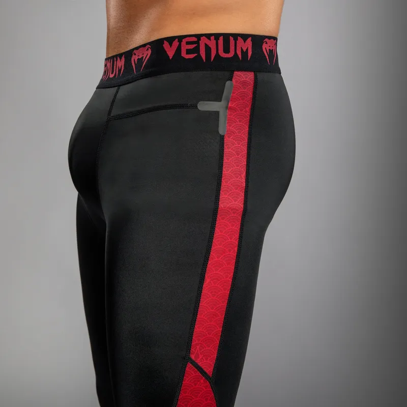Venum x Assassin’s Creed Shadows Men’s Spats - Burgundy/Black - Image 5