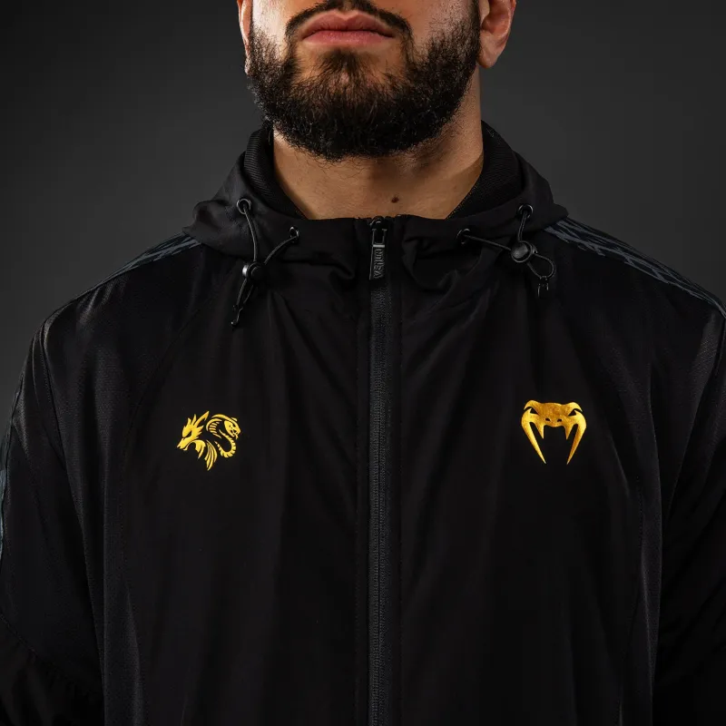 Venum x Chimaev Track Jacket - Black/Grey - Image 5
