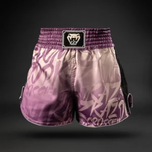 Venum x Kaz Muay Thai Shorts - Dusky Orchid