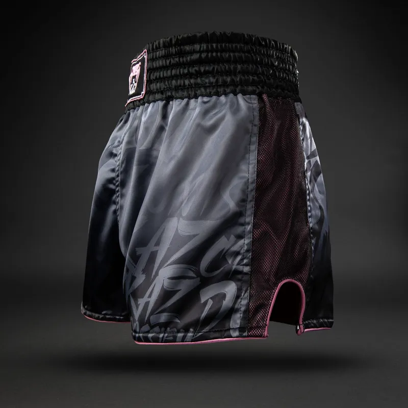 Venum x Kaz Muay Thai Shorts - Black - Image 3