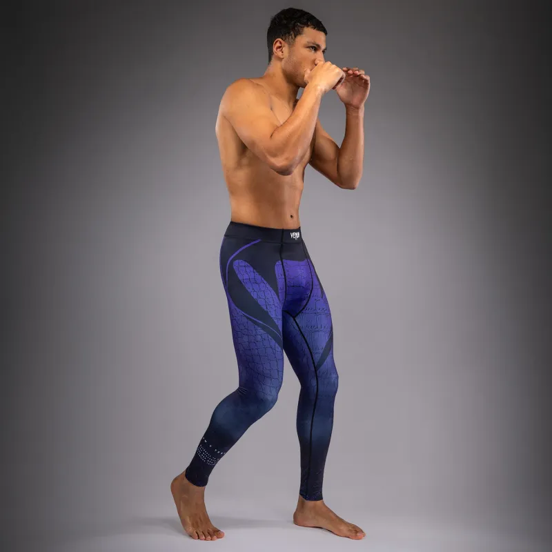 Venum x TEKKEN 8 Spats - Kazuya - Black/Blue - Image 5
