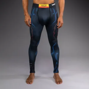 Venum x TEKKEN 8 Spats - Yoshimitsu - Black/Orange