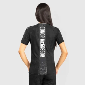 Women's UFC Zenith by Venum Black Authentic Fight Night Walkout Jersey Personalized - Conor McGregor