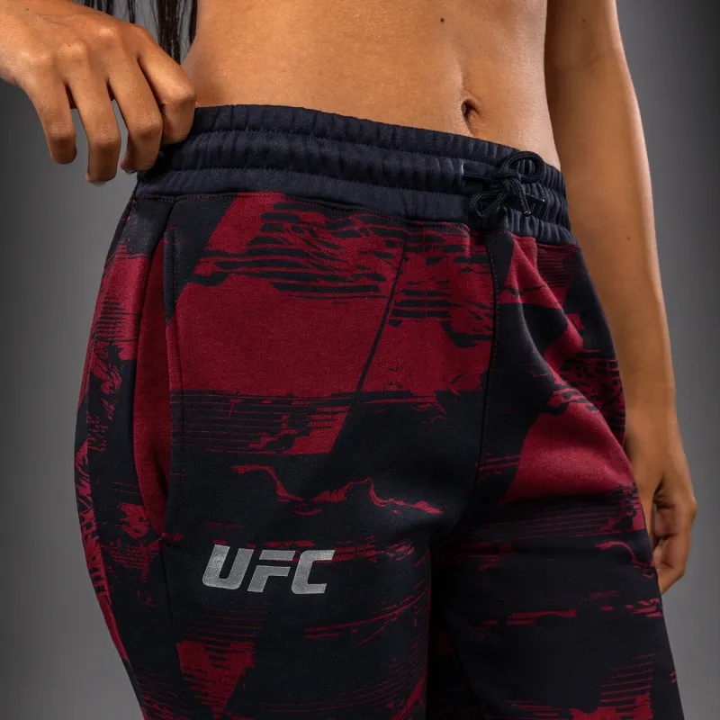 Women's UFC Zenith by Venum Burgundy Authentic Fight Week Pant - Image 4