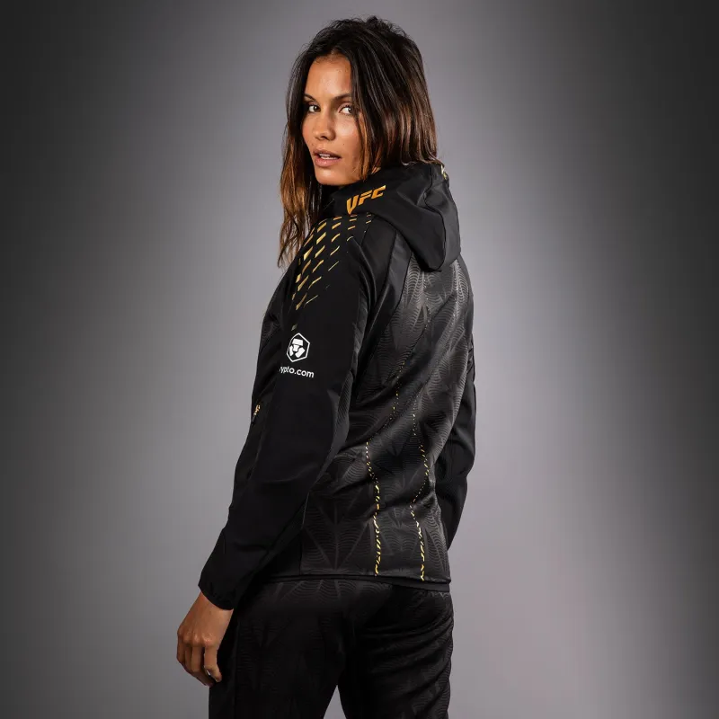 Women's UFC Zenith by Venum Champion Authentic Fight Night Walkout Hoodie Personalized - Image 5