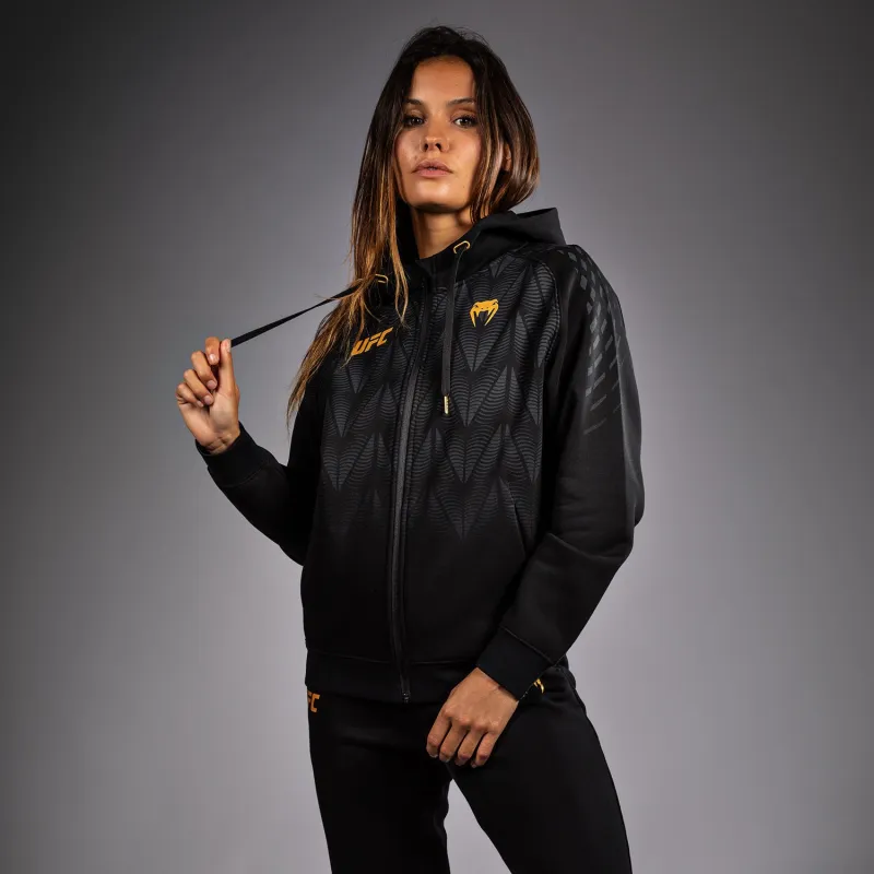 Women's UFC Zenith by Venum Replica Champion Zip Hoodie Personalized - Image 2