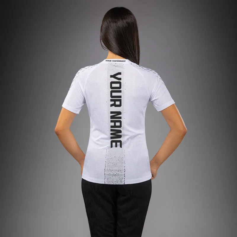 Women's UFC Zenith by Venum White Authentic Fight Night Walkout Jersey Personalized