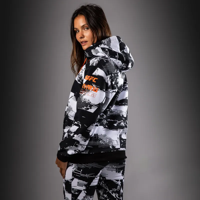 Women's UFC Zenith by Venum White Authentic Fight Week Pullover Hoodie - Image 2