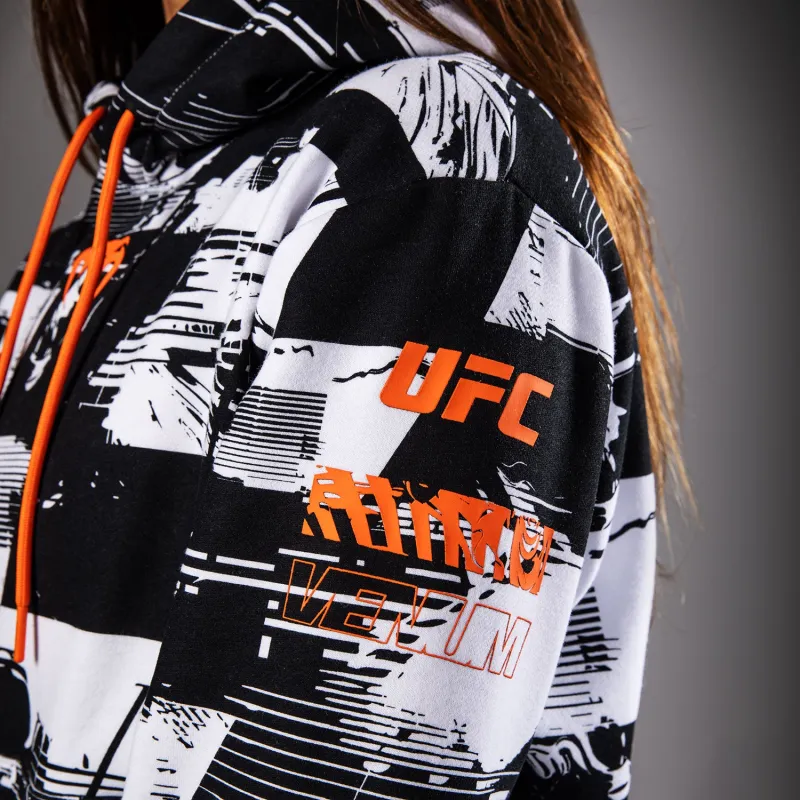Women's UFC Zenith by Venum White Authentic Fight Week Pullover Hoodie - Image 5