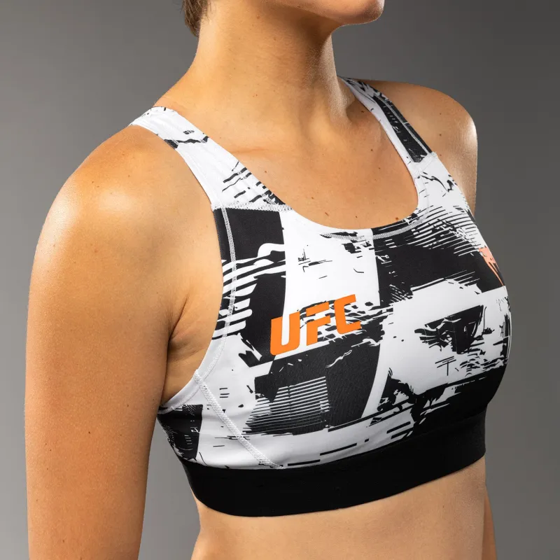 Women's UFC Zenith by Venum White Authentic Fight Week Sports Bra - Image 5