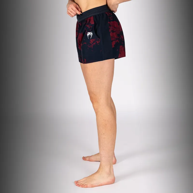 Women’s UFC Zenith by Venum Burgundy Authentic Fight Week Performance Short - Image 3