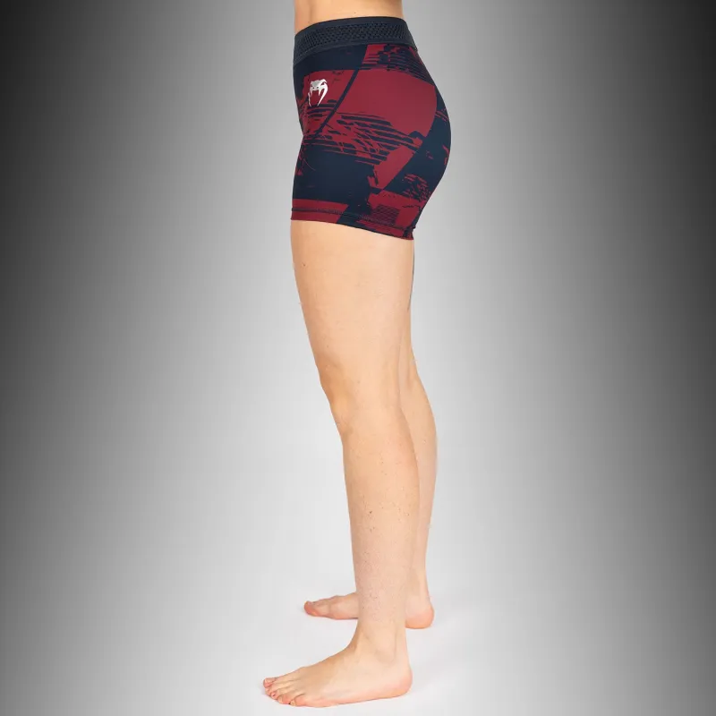 Women’s UFC Zenith by Venum Burgundy Authentic Fight Week Performance Vale Tudo Short - Image 2